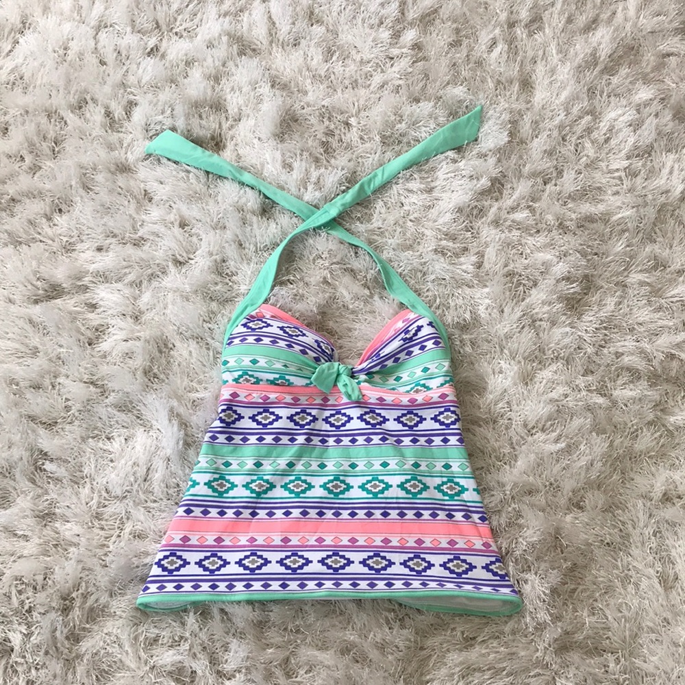 Multicolor Tankini Top Size XS/S